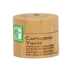 Cappuccino visage crème exfoliante légère Bio
