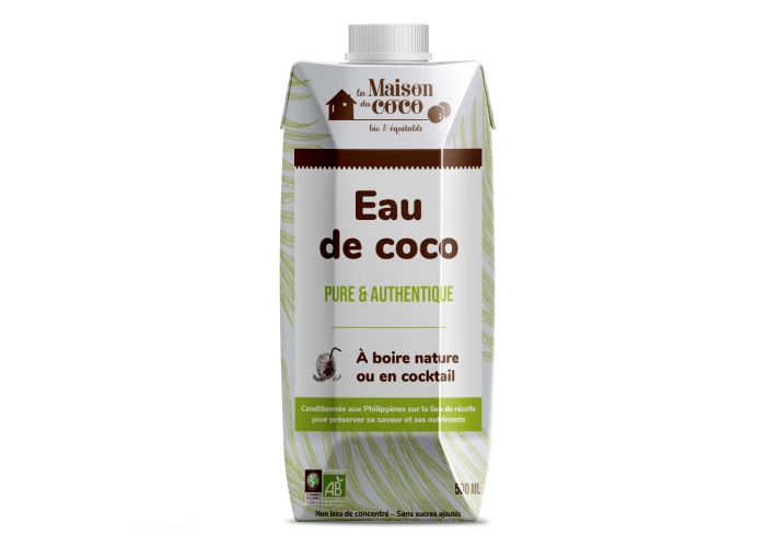 Eau de coco bio - Maison du coco - La Vie Naturelle