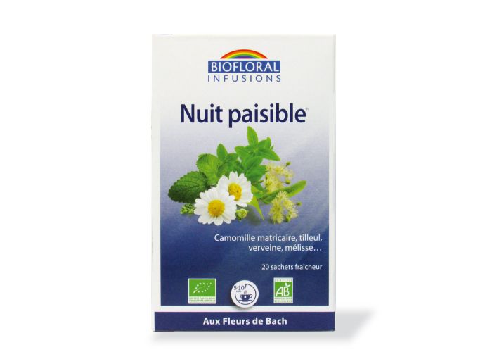Quies Sommeil Nuit Paisible Infusion Bio 20uts