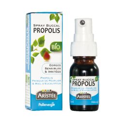 Spray propolis peuplier & miel Bio